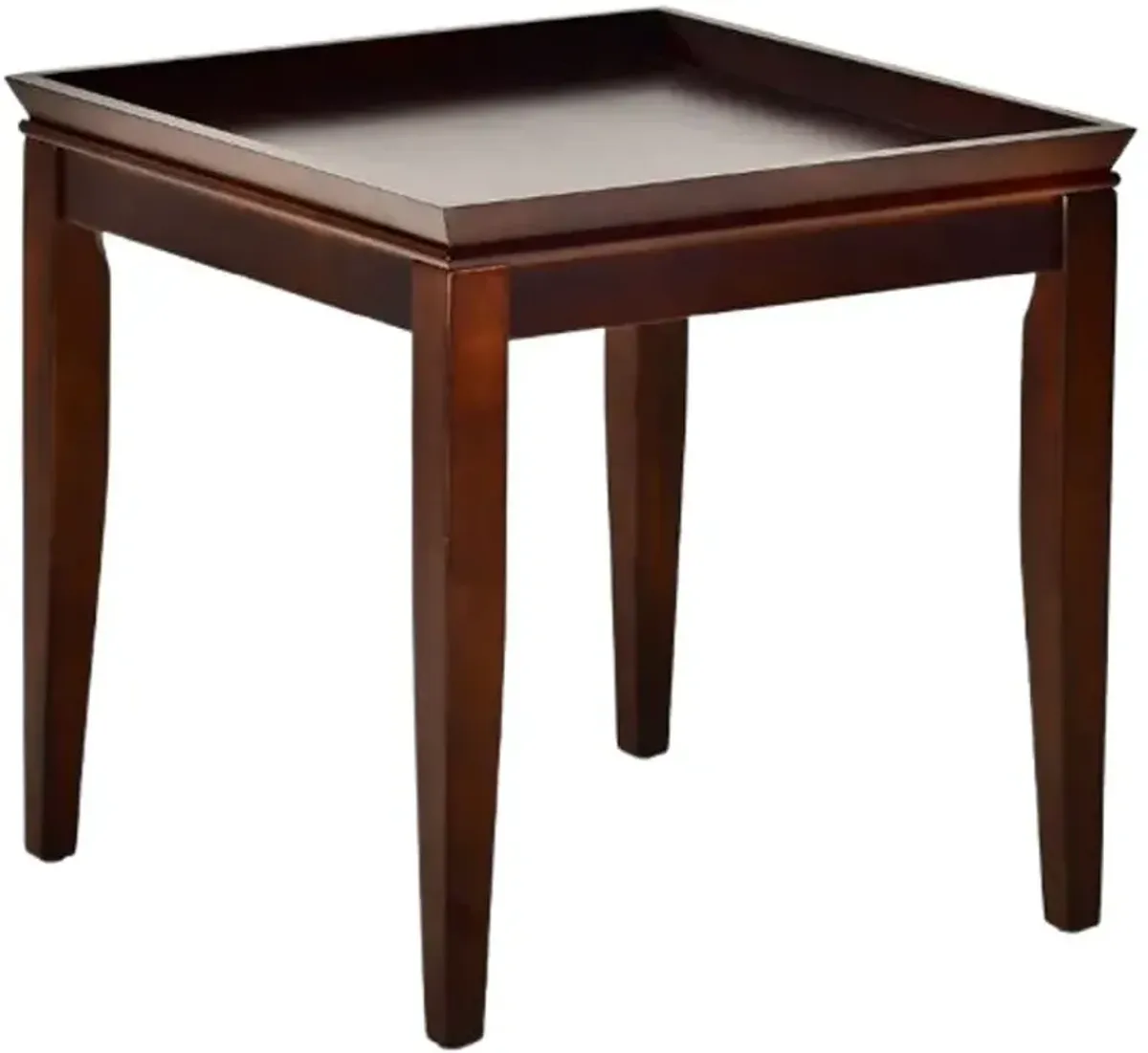 Steve Silver Co. Clemson Merlot Cherry End Table