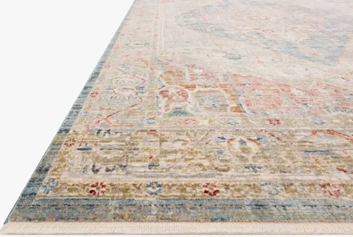 Loloi Claire Blue/Multi 5'x8' Rug