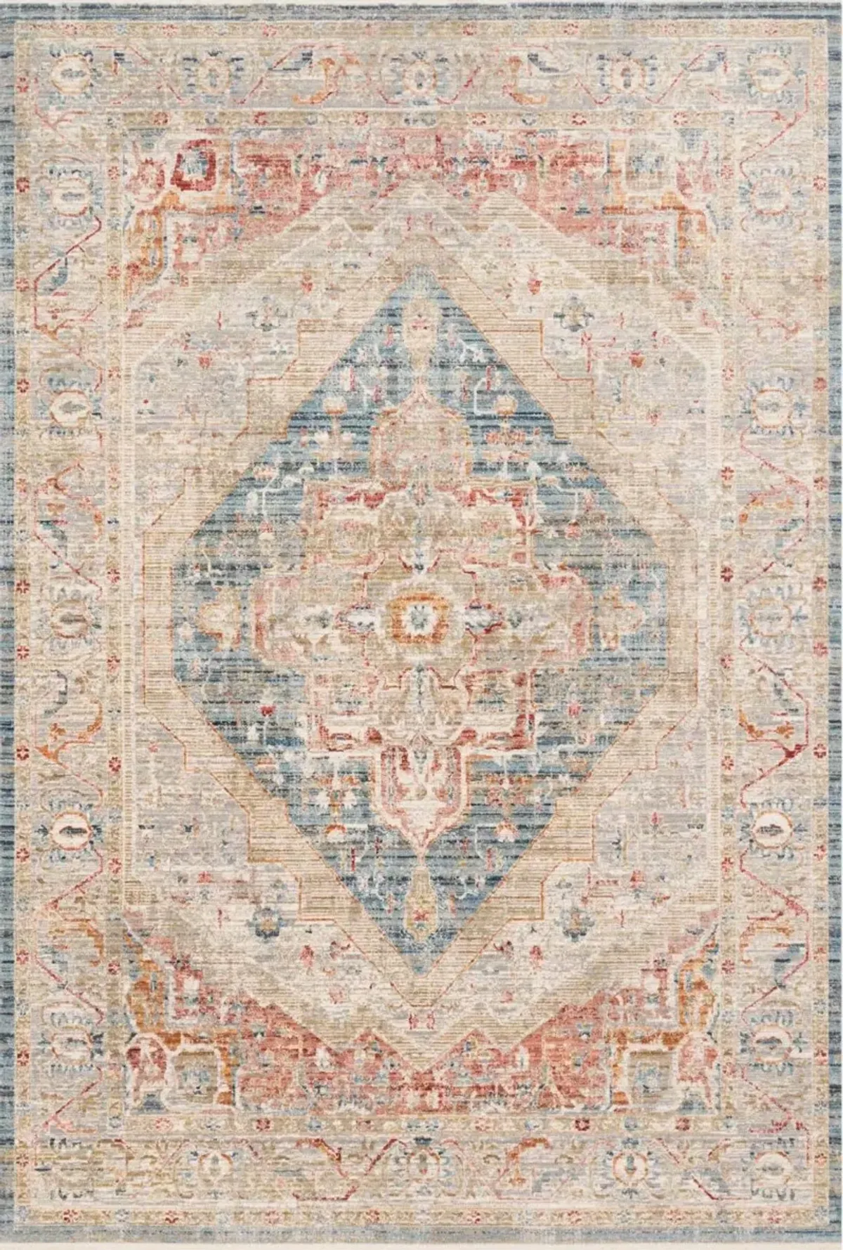 Loloi Claire Blue/Multi 5'x8' Rug
