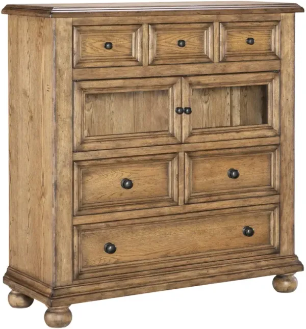 Legacy Classic Vintage Market Barnwood Oak 6-Drawer Chest