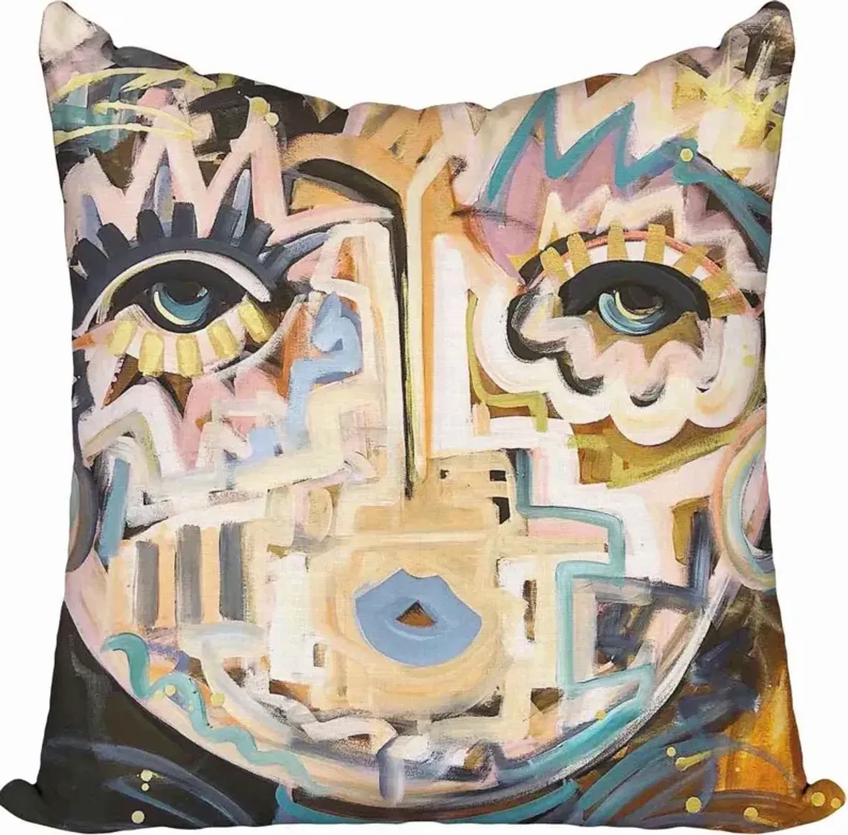 Windy O'Connor Cool Chica Toss Pillow 