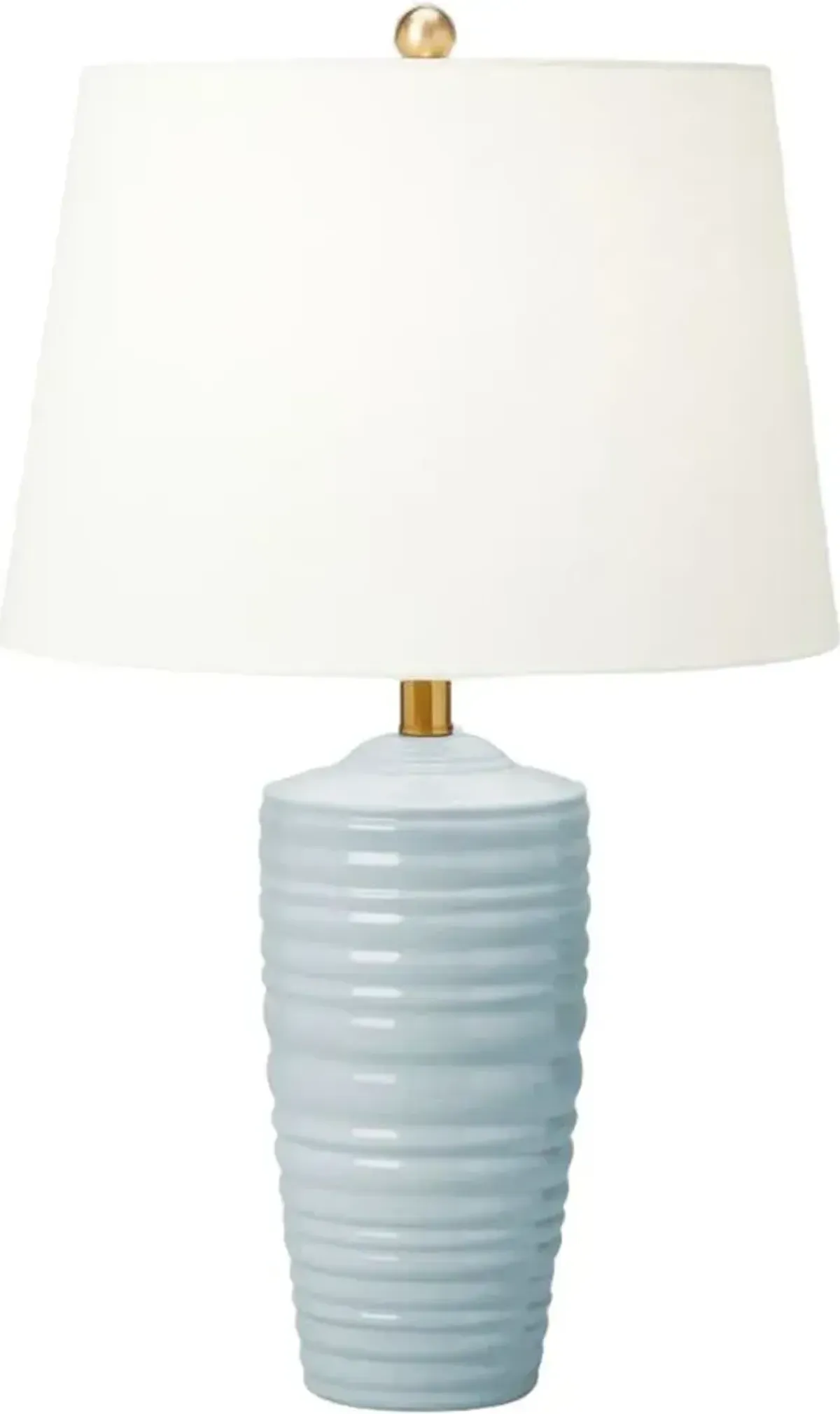 Visual Comfort Waveland Frosted Anglia Table Lamp