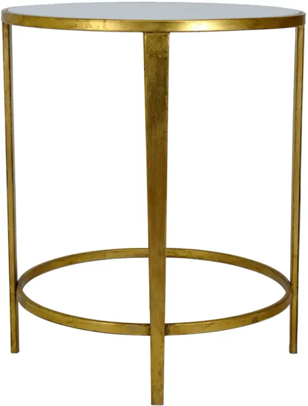 Zeugma ImportsÂ® Gold Side Table