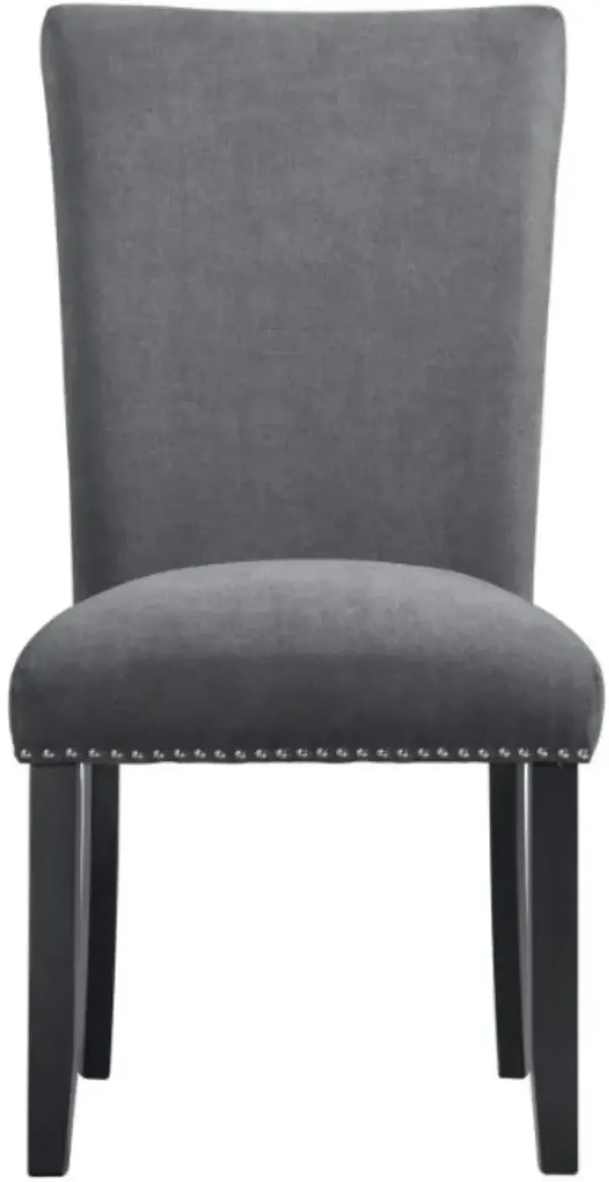 Elements International Tuscany Charcoal Dining Chair