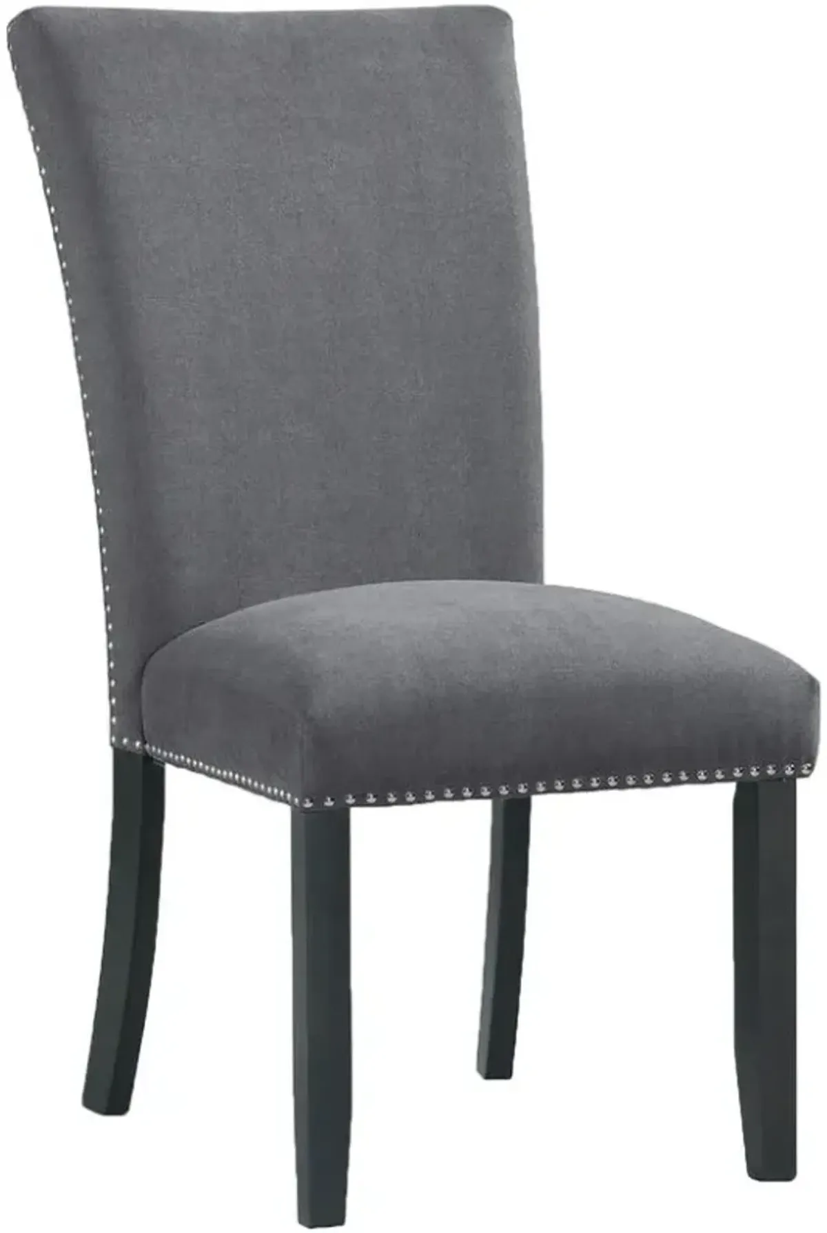 Elements International Tuscany Charcoal Dining Chair