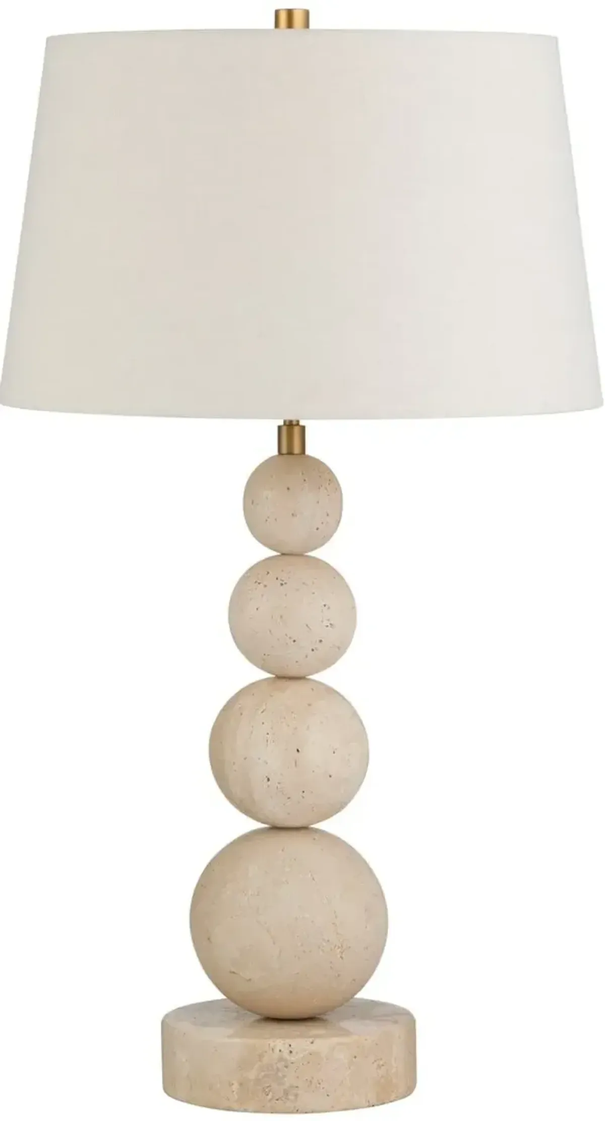 Crestview Collection Torrence Beige Table Lamp
