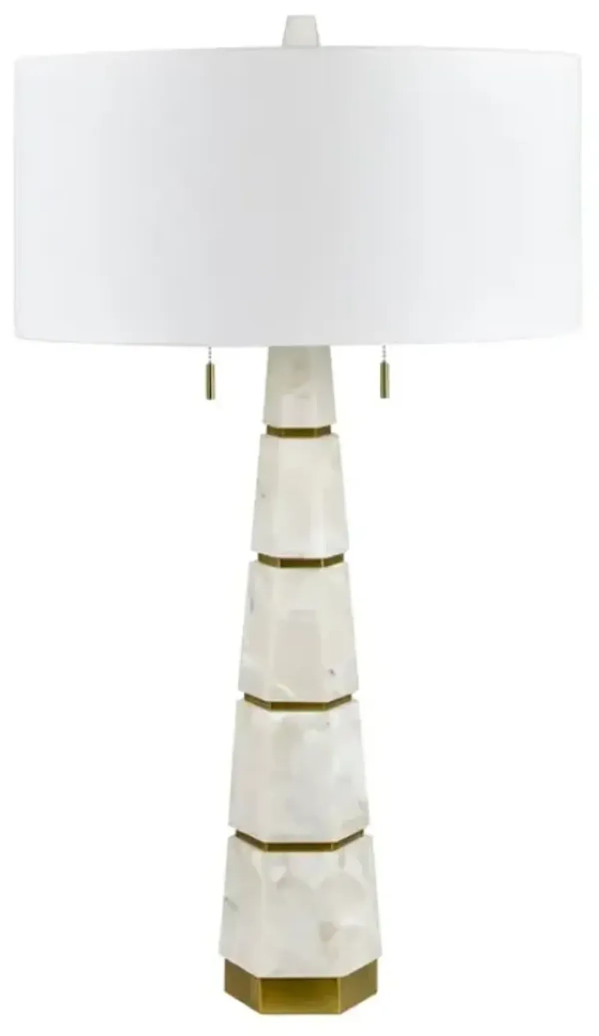 Crestview Collection Bronte Contemporary Table Lamp with Nightlight