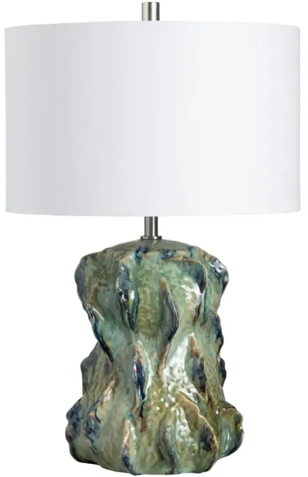 Crestview Collection Meadow Green Table Lamp