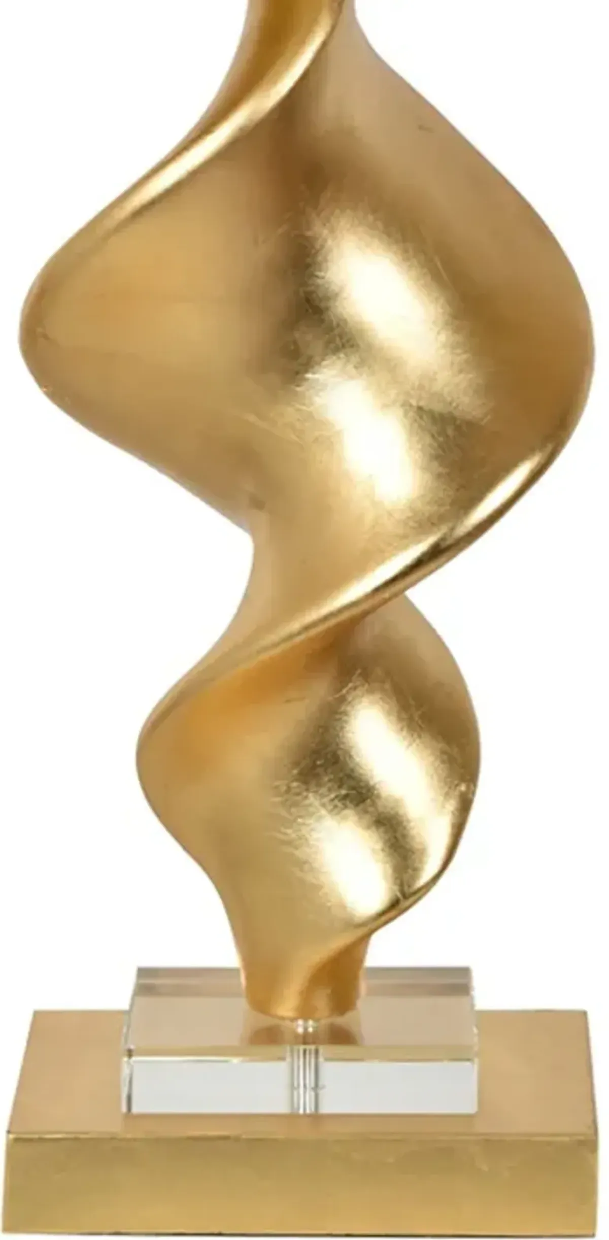 Crestview Collection Summit Gold Leaf Table Lamp