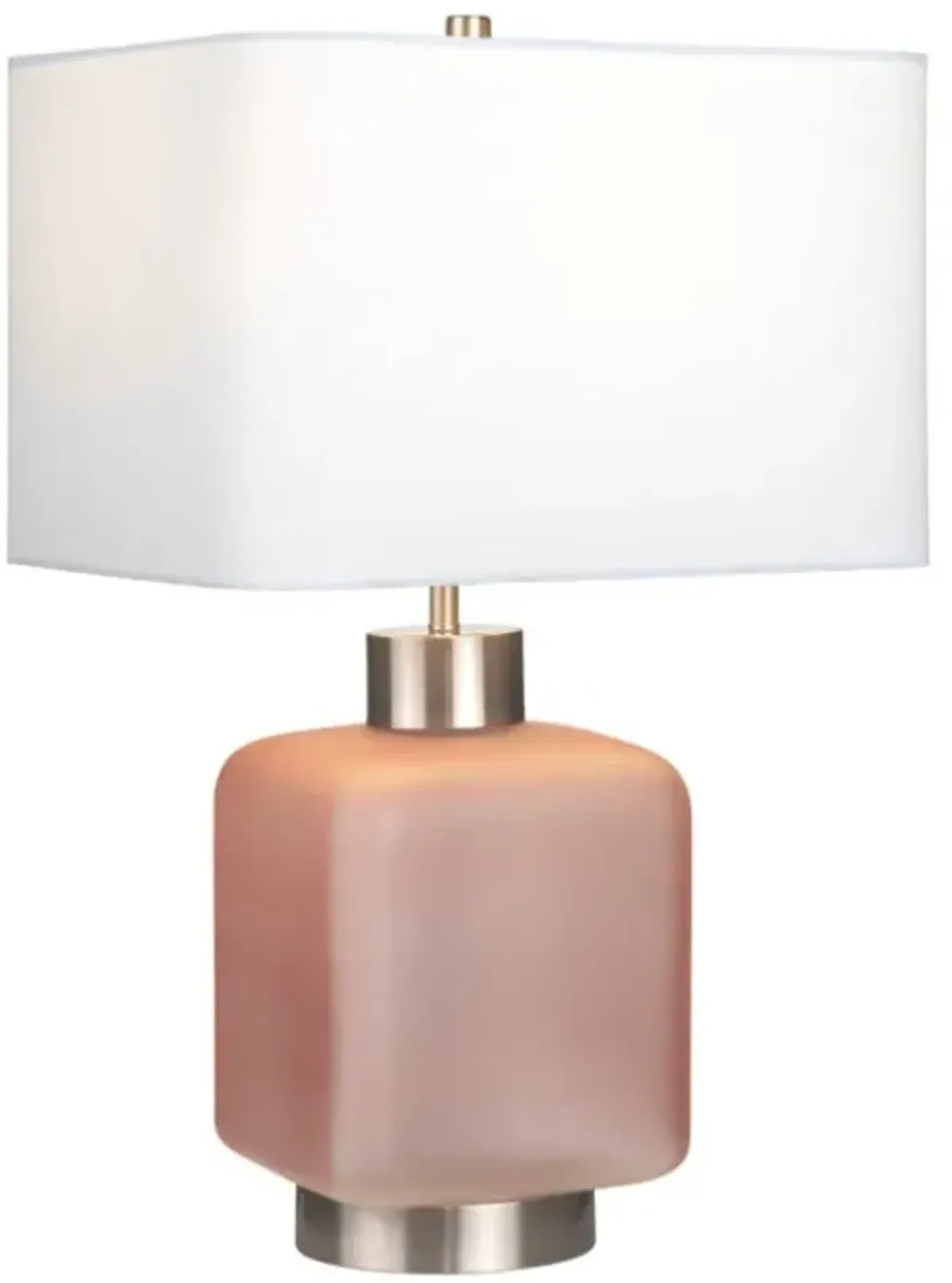 Crestview Collection Blushing Pink Table Lamp