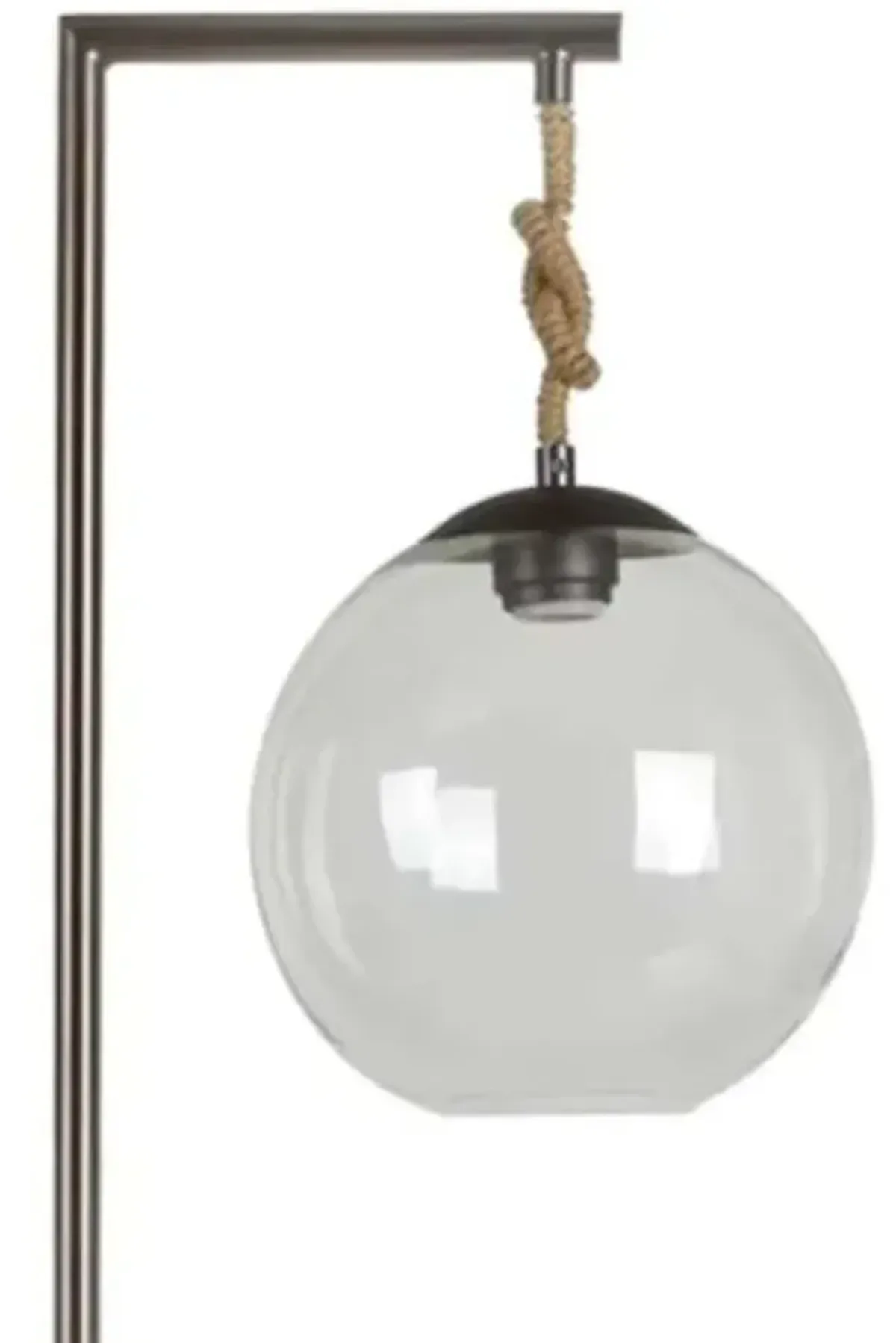 Crestview Collection Brooks Gunmetal Floor Lamp