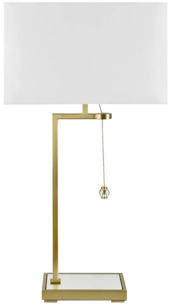 Crestview Collection Forbes Gold Table Lamp