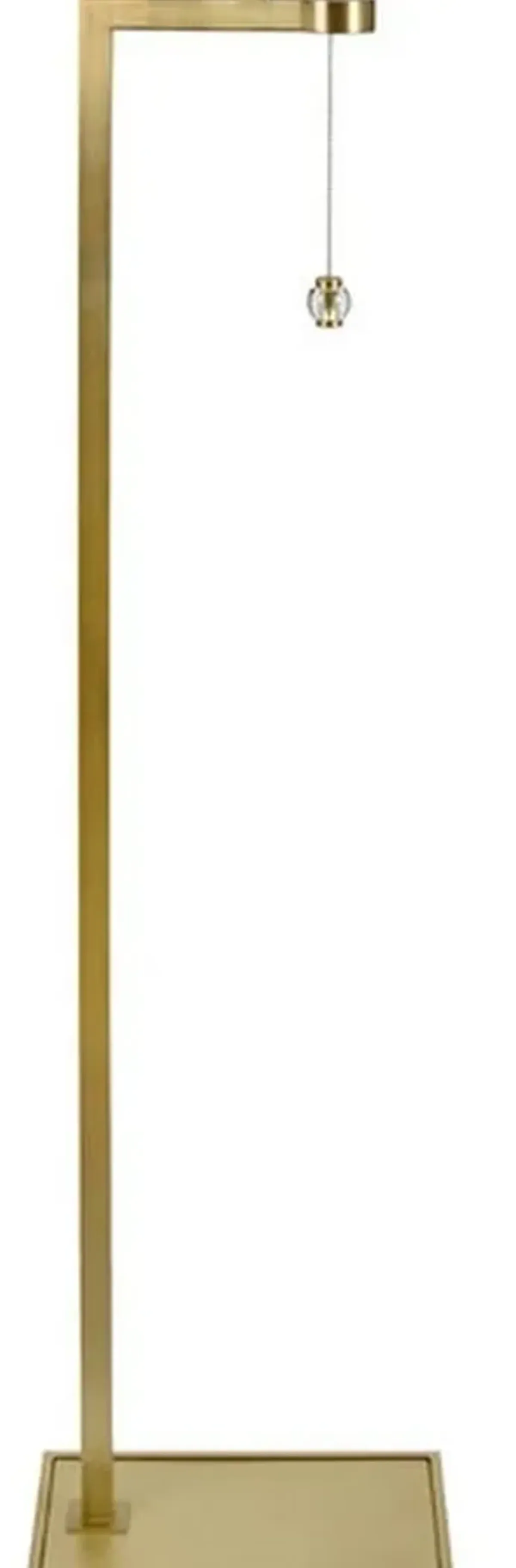 Crestview Collection Forbes Gold Floor Lamp