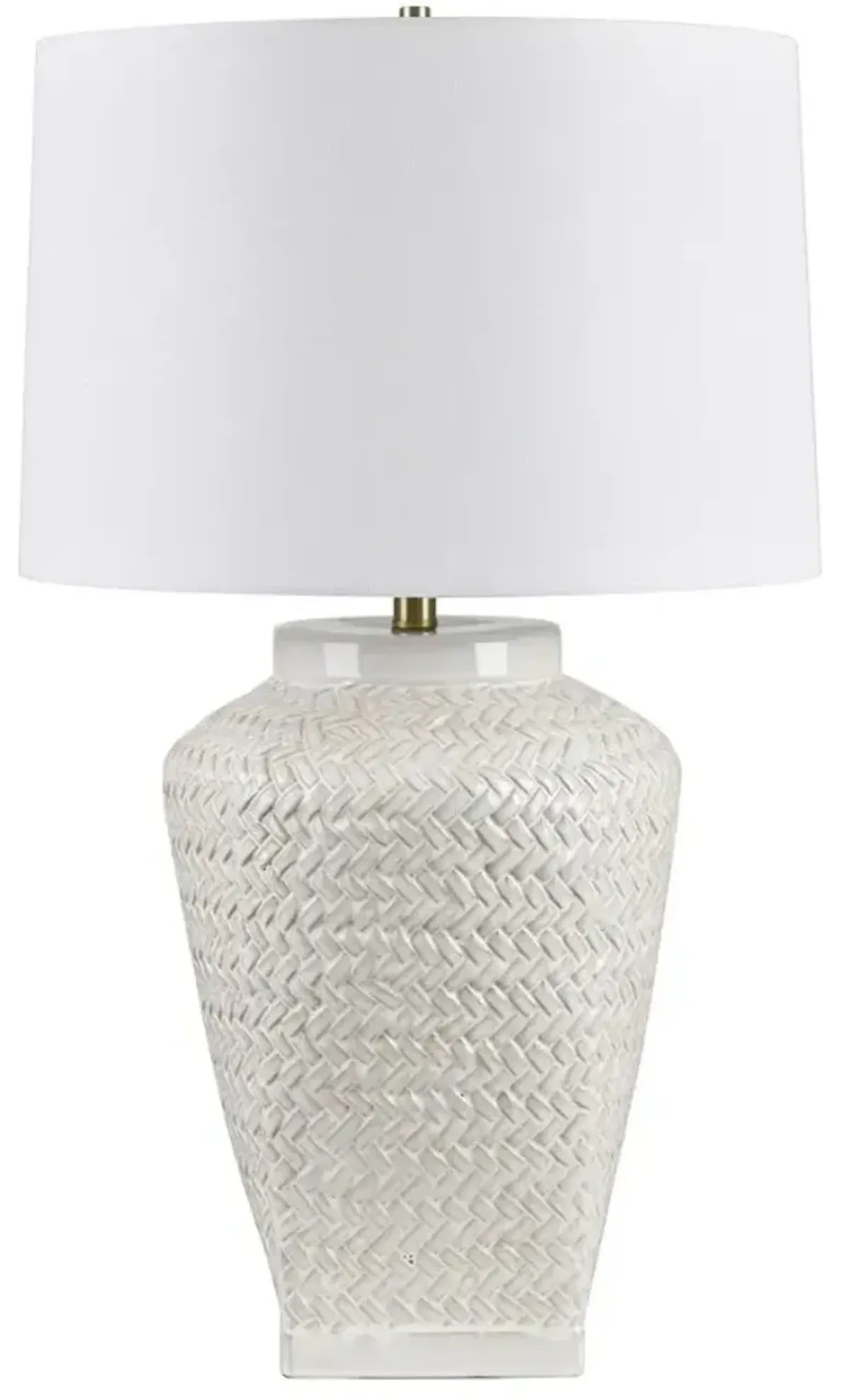 Crestview Collection Marchand Oyster Table Lamp