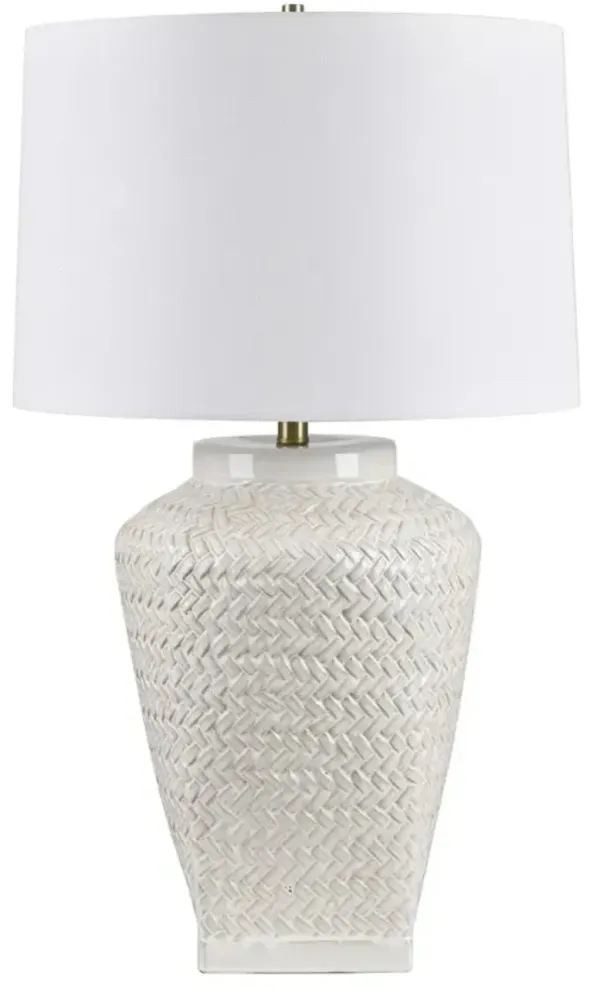 Crestview Collection Marchand Oyster Table Lamp