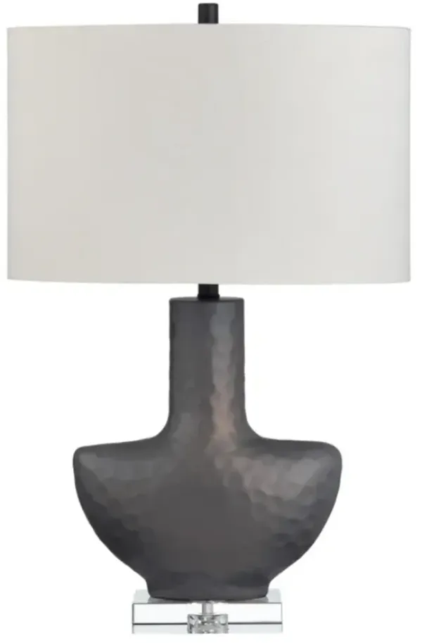 Crestview Collection Zuri Black Table Lamp