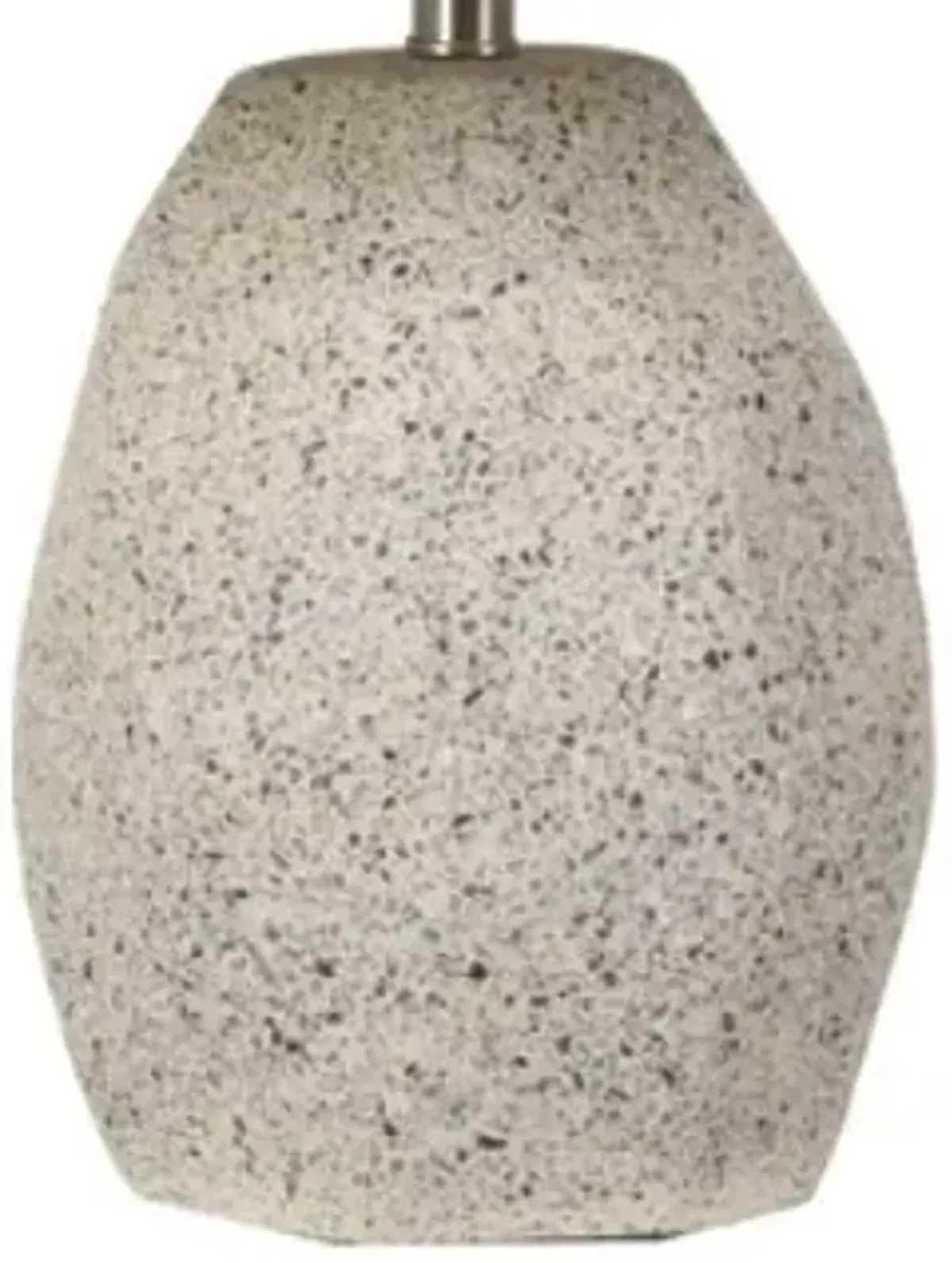 Crestview Collection Fiesta Faceted Terrazzo White 22" Accent Lamp