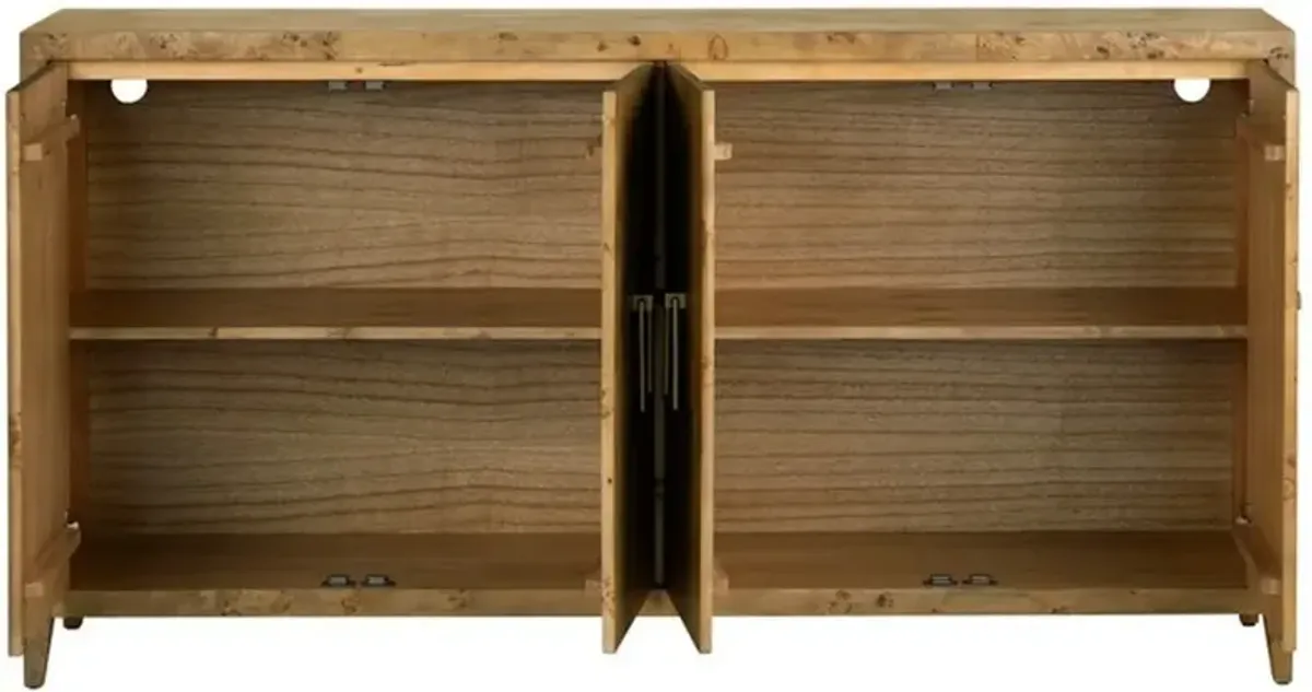 Crestview Collection Richmond Brown Sideboard