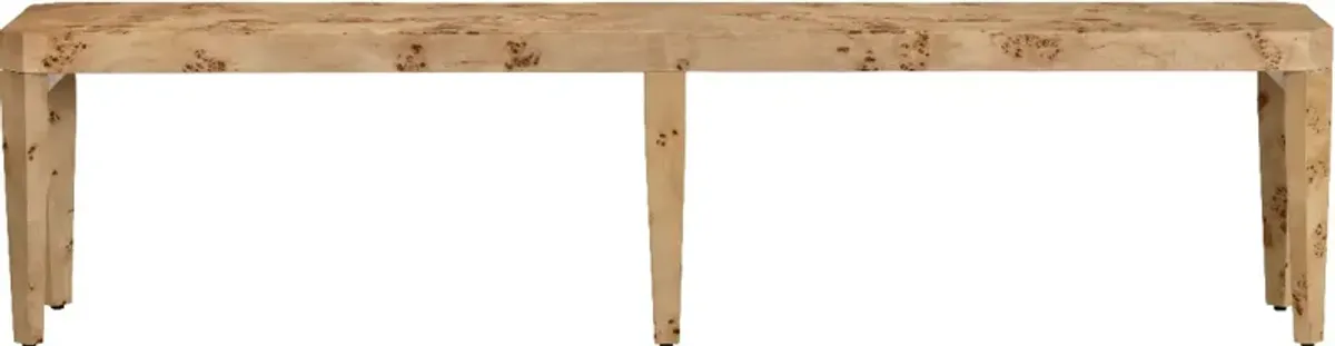 Crestview Collection Greysen Natural Bench