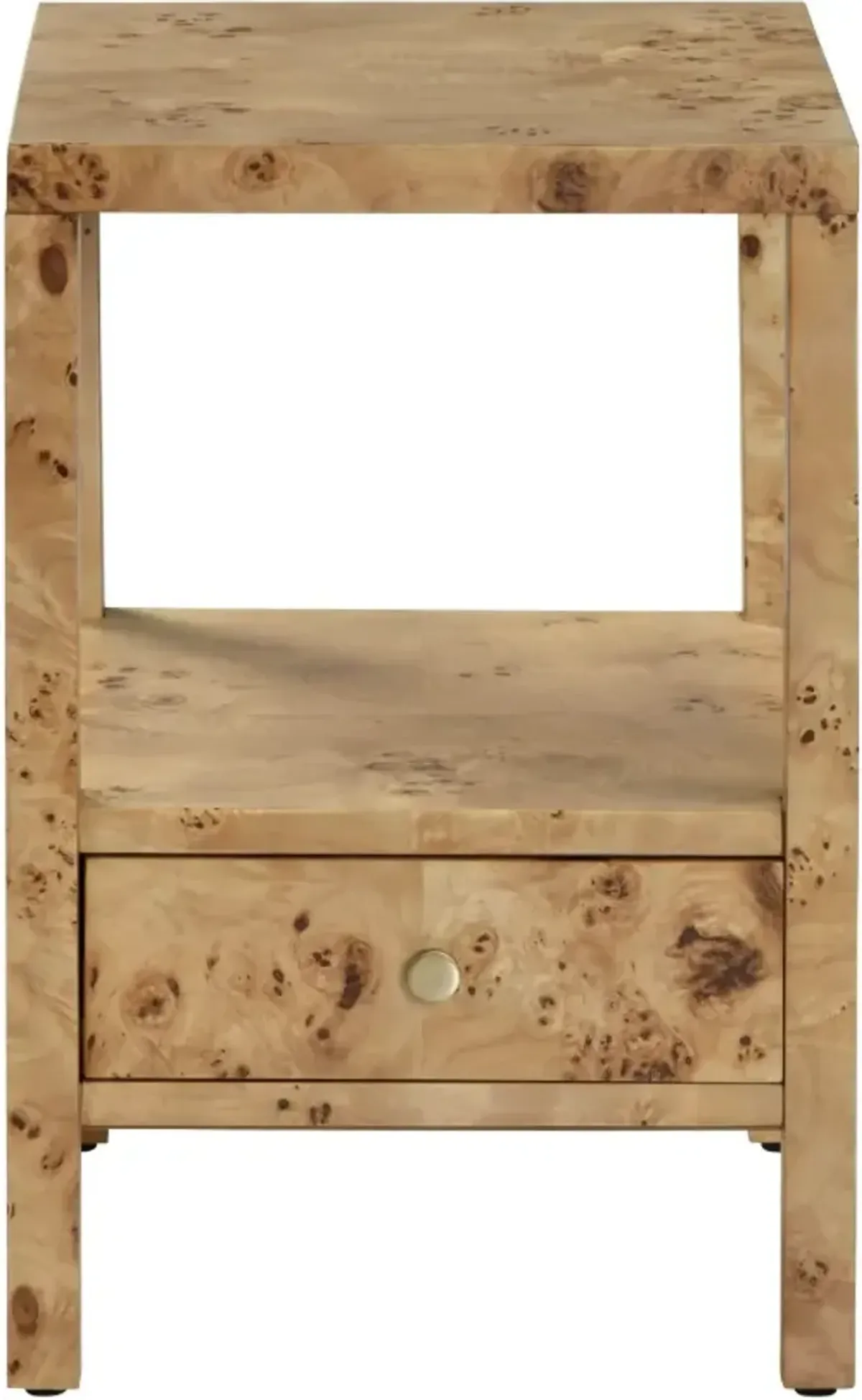 Crestview Collection Greysen Natural Side Table