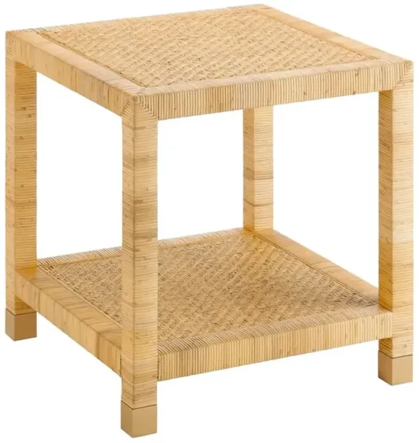 Crestview Collection Barbados Natural End Table