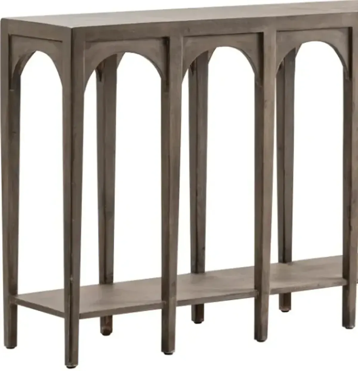 Crestview Collection Gotham Dark Brown Console Table