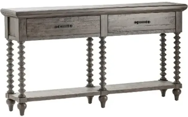 Crestview Collection Pembroke Grey Console 