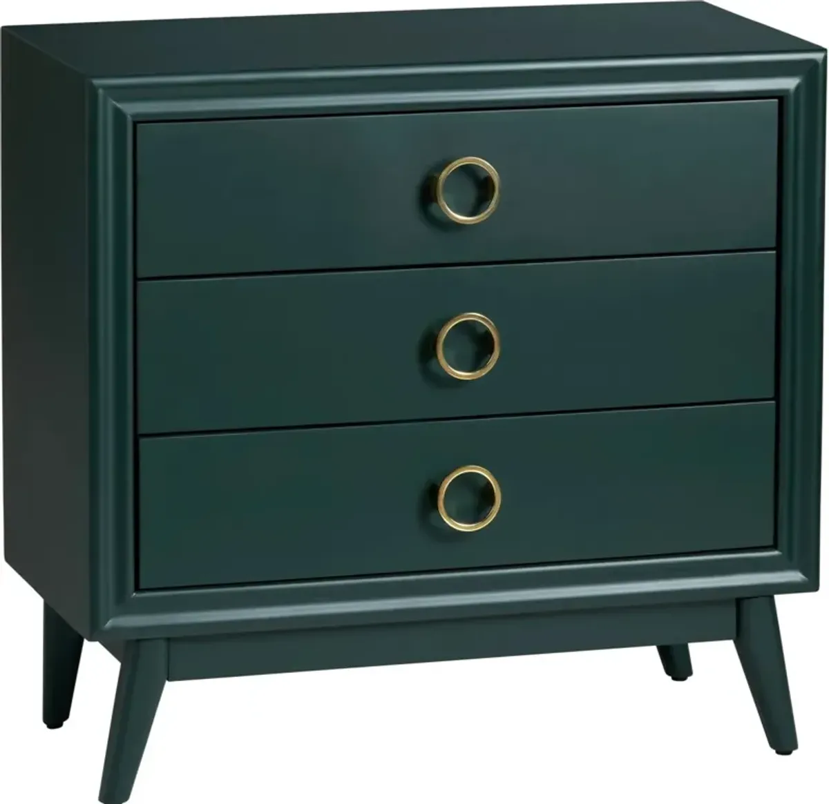 Crestview Collection Pomeroy Emerald Chest