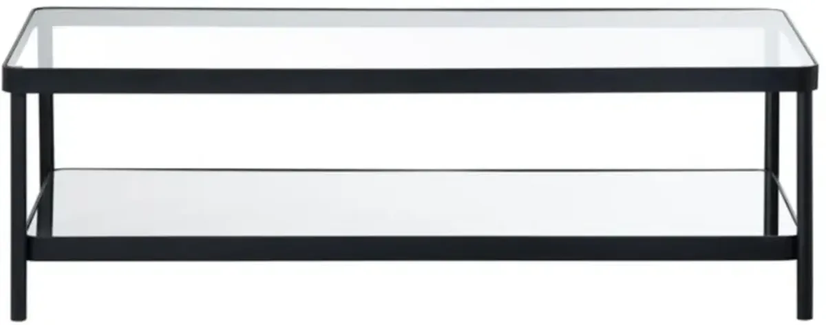 Crestview Collection Ellison Black Cocktail Table