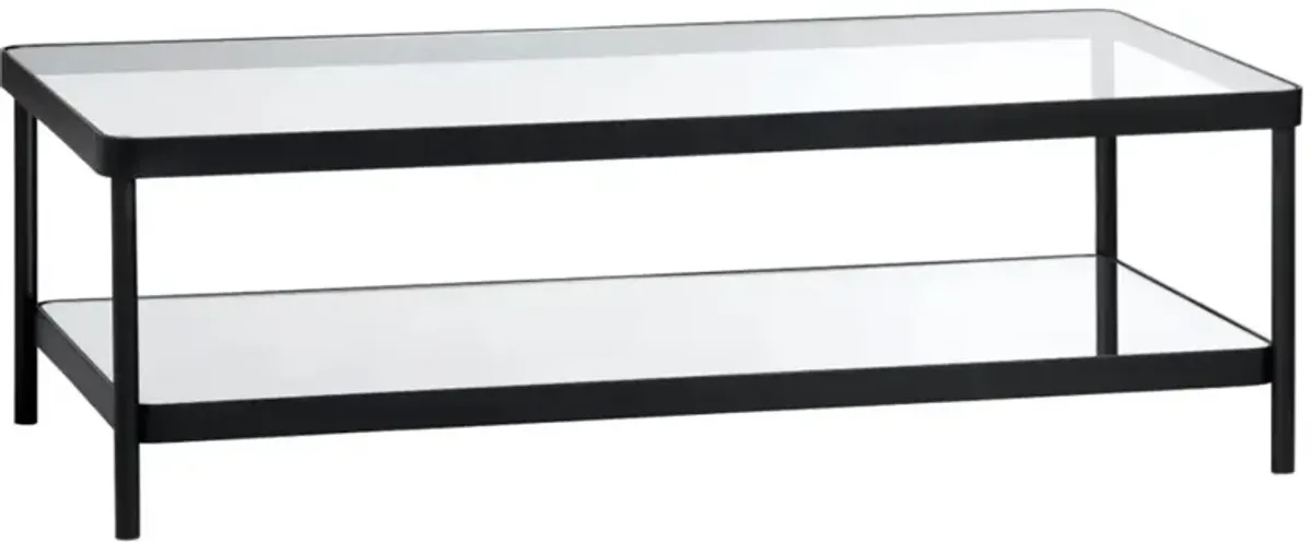 Crestview Collection Ellison Black Cocktail Table