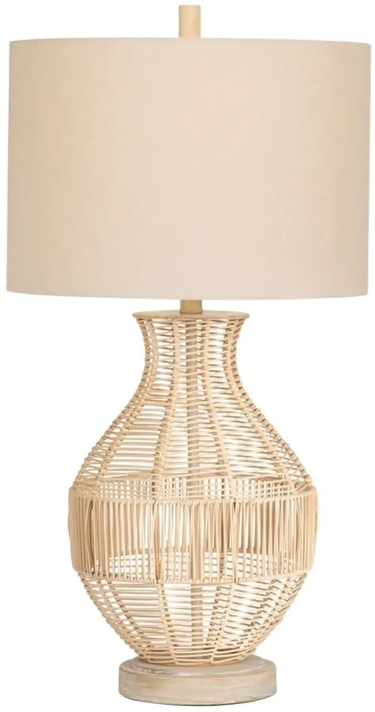 Crestview Collection Jayce Natural Table Lamp