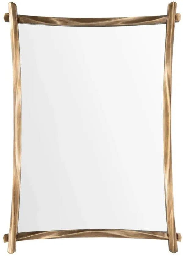 Crestview Collection Cullen 1 Gold Accent Mirror