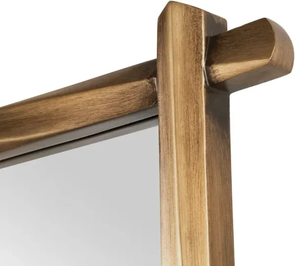 Crestview Collection Cullen 2 Gold Accent Mirror