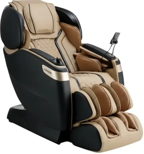 CozziaÂ® Qi SE Duo Black/Topaz Massage Chair