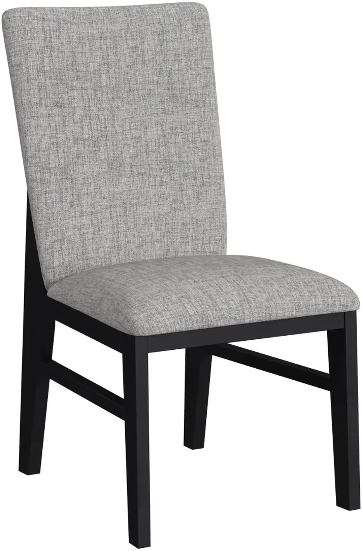 Elements International Marlene 5-Piece Black/Gray/White Dining Set