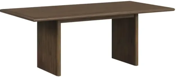 Elements International Brisbane Brown Dining Table