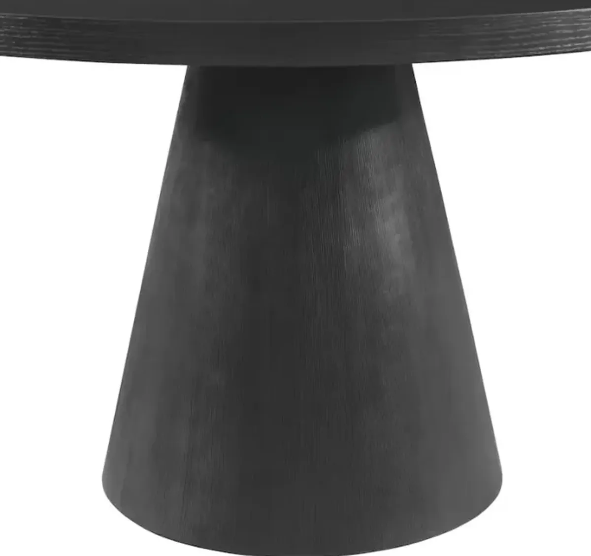 Elements International Portland 5-Piece Black/Grey Standard Height Dining Set