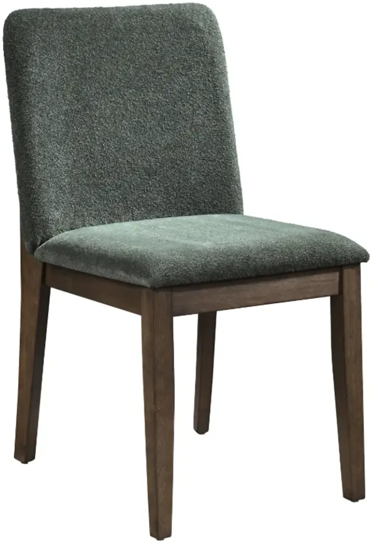 New ClassicÂ® Home Furnishings Kody 2-Piece Dark Walnut/Forest Green Dining Side Chair