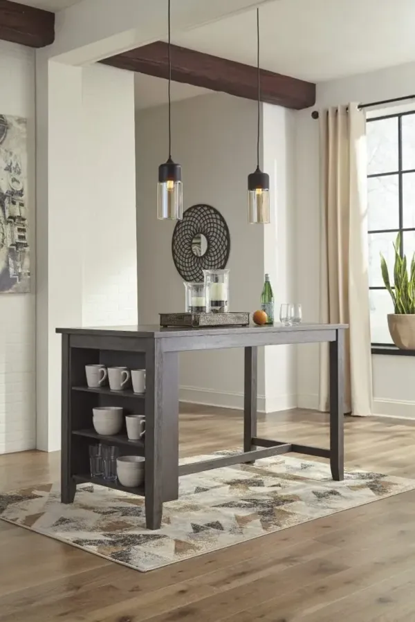 Signature Design by AshleyÂ® Caitbrook 5-Piece Gray Counter Height Dining Set