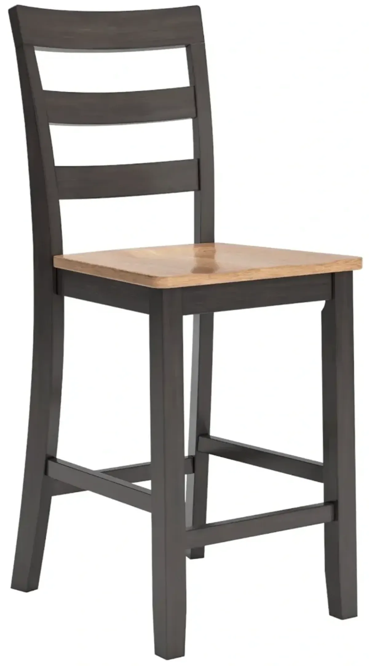 Signature Design by AshleyÂ® Gesthaven Dark Brown/Natural Counter Stool