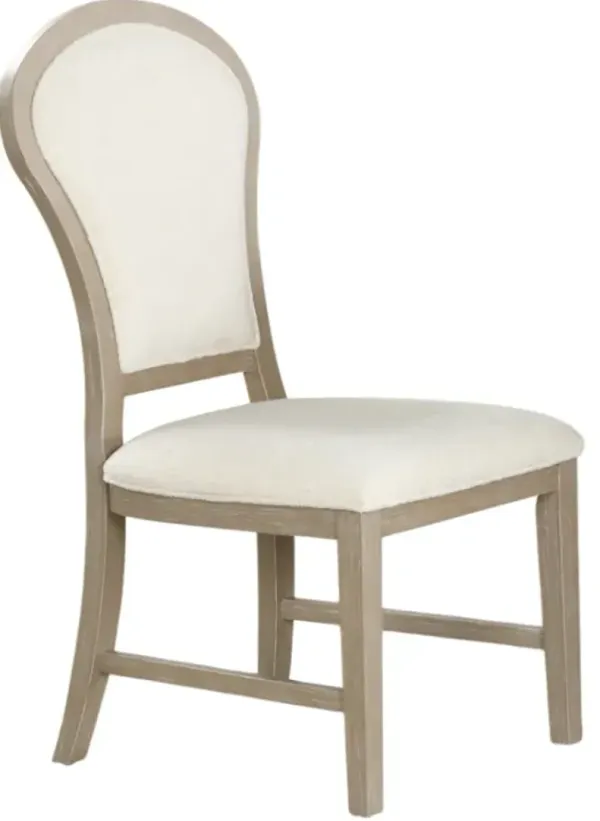 New ClassicÂ® Home Furnishings Gwendolyn 2-Piece Cerused Taupe Dining Side Chair