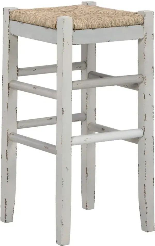 Signature Design by AshleyÂ® Mirimyn White Tall Bar Stool