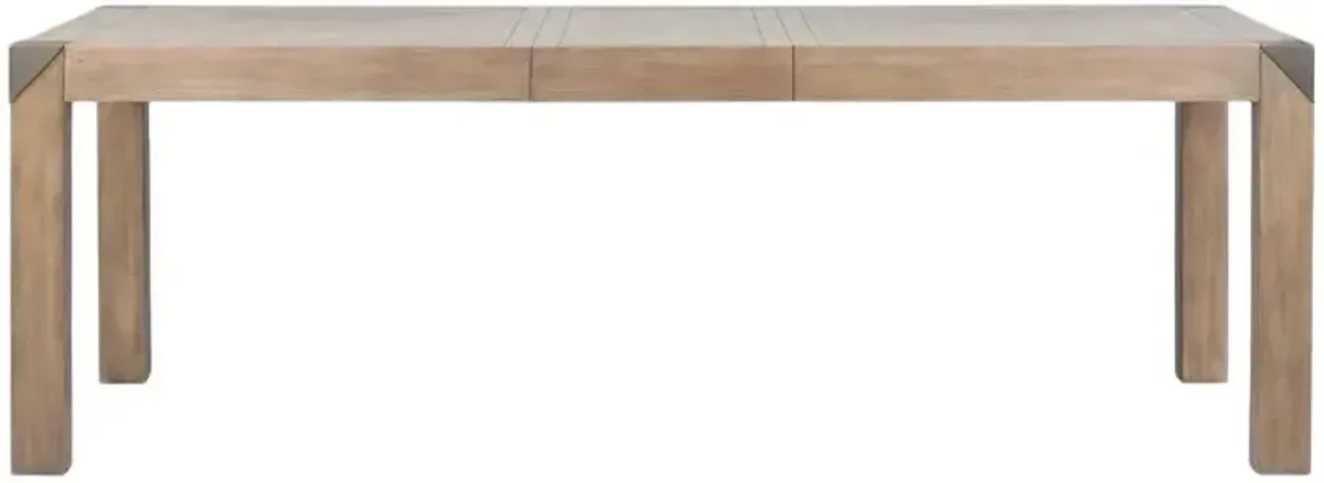 Magnussen HomeÂ® Ainsley Cerused Khaki Rectangular Dining Table