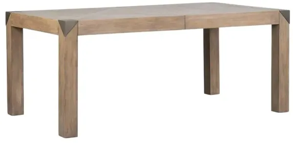 Magnussen HomeÂ® Ainsley Cerused Khaki Rectangular Dining Table