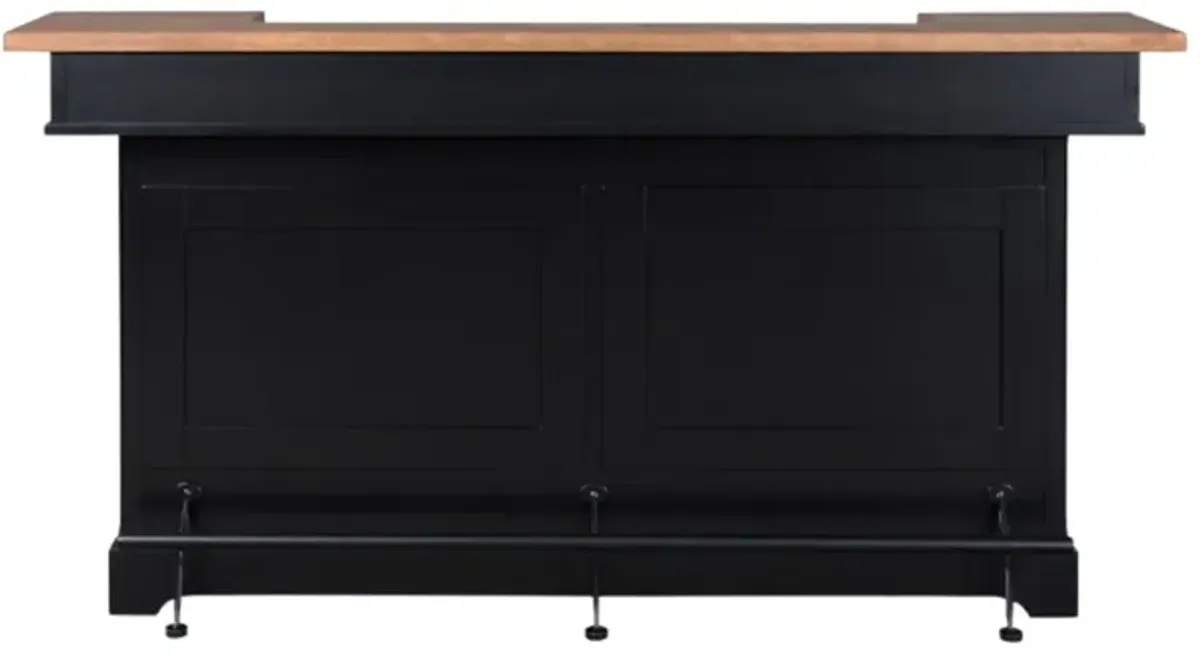 Signature Design by AshleyÂ® Wildenauer Black/Brown Bar