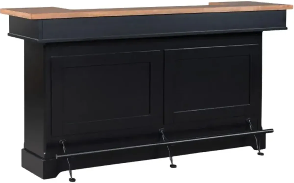 Signature Design by AshleyÂ® Wildenauer Black/Brown Bar