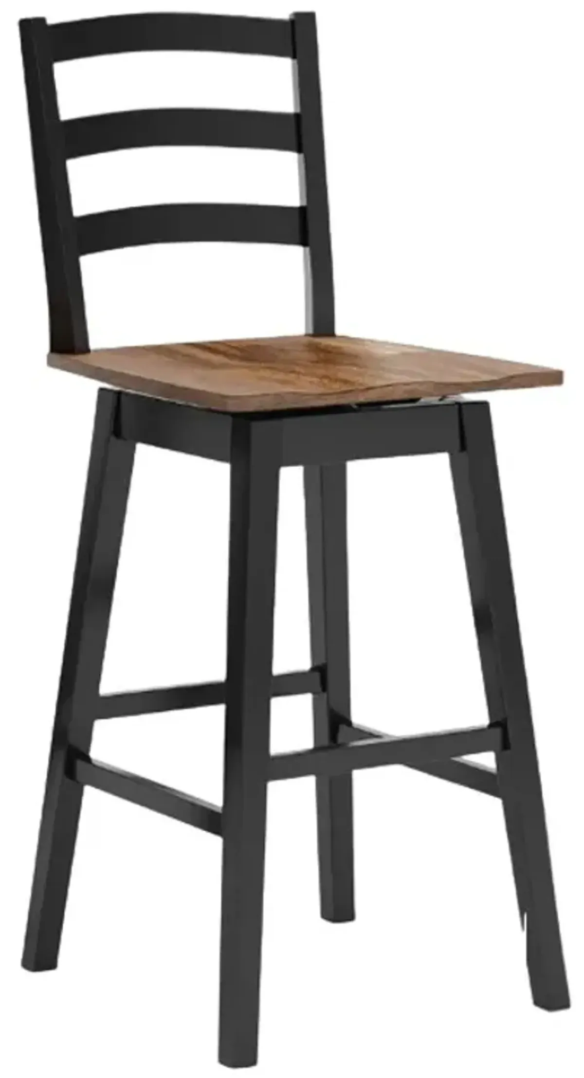 Signature Design by AshleyÂ® Wildenauer 3-Piece Black/Brown Bar Height Dining Set