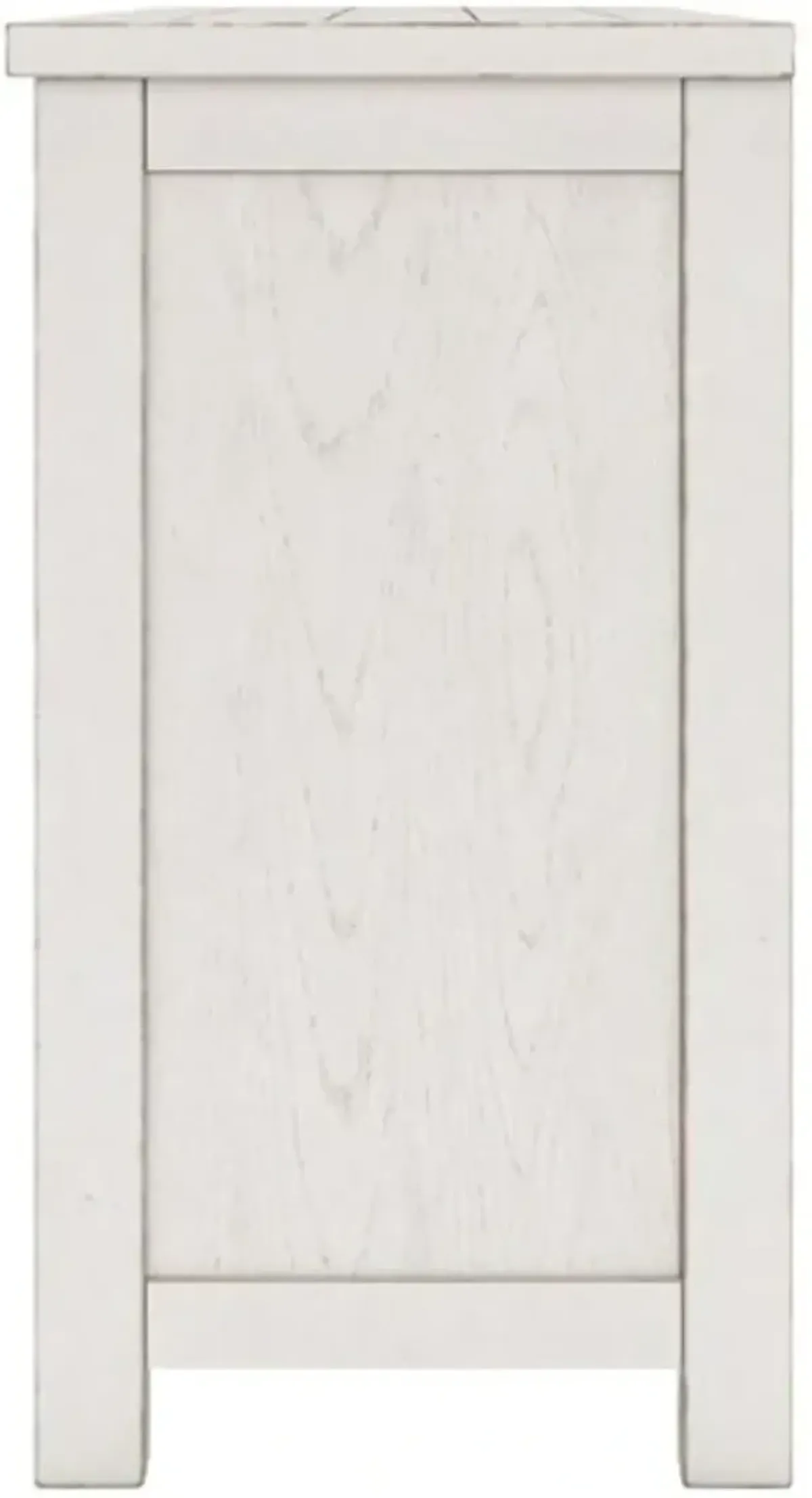 Signature Design by AshleyÂ® Robbinsdale Antique White Dining Server