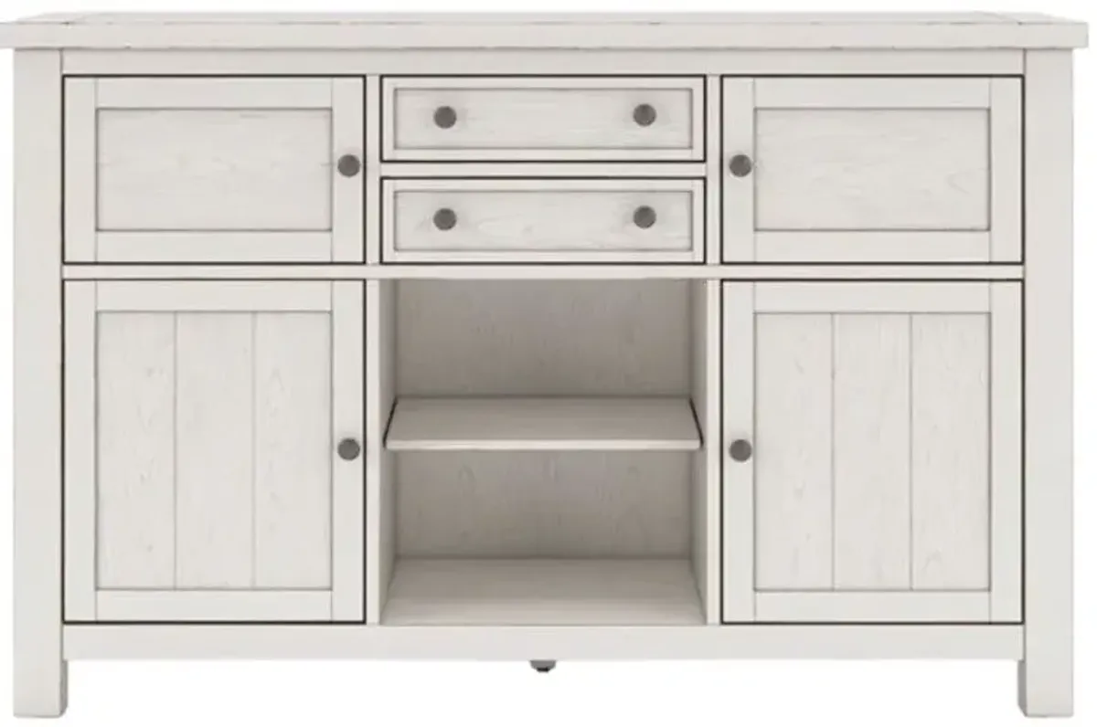 Signature Design by AshleyÂ® Robbinsdale Antique White Dining Server