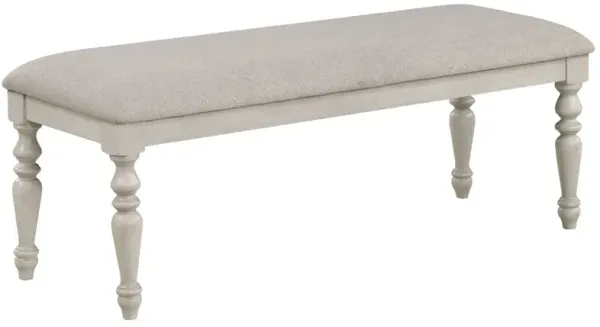 New ClassicÂ® Home Furnishings Jennifer Beige/Cream Bench